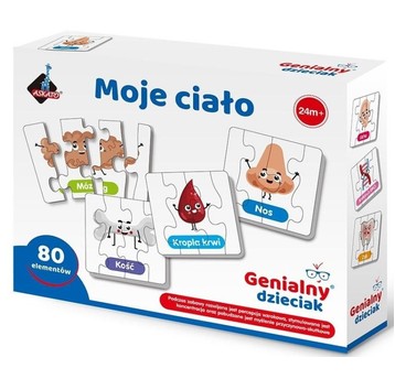 MOJE CIAŁO PUZZLE - ASKATO