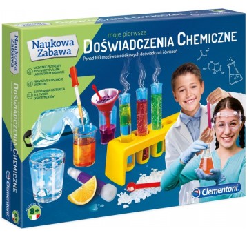 MOJE PIERWSZE DOŚWIADCZENIA CHEMICZNE - CLEMENTONI