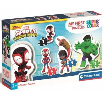 MOJE PIERWSZE PUZZLE SPIDEY&FRIEND CLEMENTONI