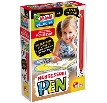 MONTESSORI DŁUGOPIS 32 TABLICZKI