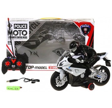 MOTOCYKL ZDALNIE STEROWANY Z ŁADOWARKĄ