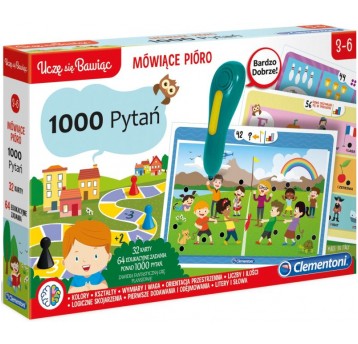 MÓWIĄCE PIÓRO 1000 PYTAŃ - CLEMENTONI