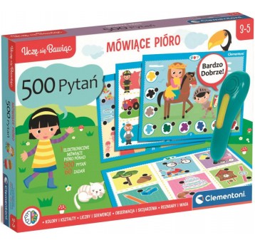 MÓWIĄCE PIÓRO 500 PYTAŃ - CLEMENTONI