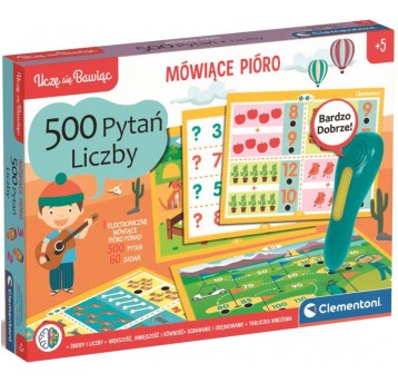 MÓWIĄCE PIÓRO 500 PYTAŃ LICZBY - CLEMENTONI