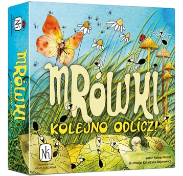 MRÓWKI KOLEJNO ODLICZ GRA - NASZA KSIĘGARNIA