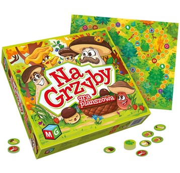 NA GRZYBY GRA PLANSZOWA