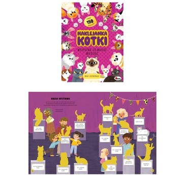 NAKLEJANKA KOTKI - MOREX