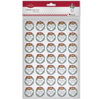 NAKLEJKI DEKORACYJNE ŚWIĄTECZNE