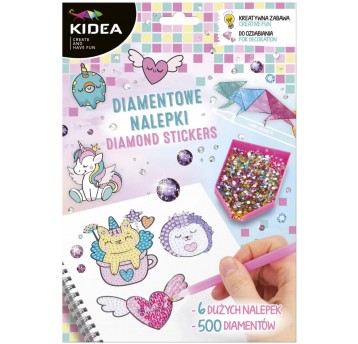NAKLEJKI DIAMENTOWE MAGICZNY ŚWIAT KIDEA