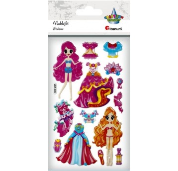 NAKLEJKI DO DEKORACJI LALKI I STROJE