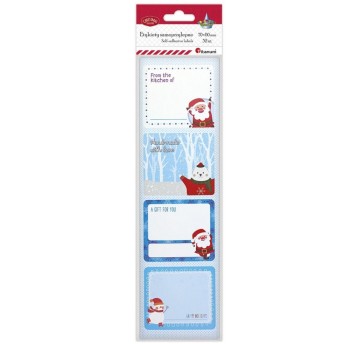 NAKLEJKI NA PREZENTY ŚWIĄTECZNE