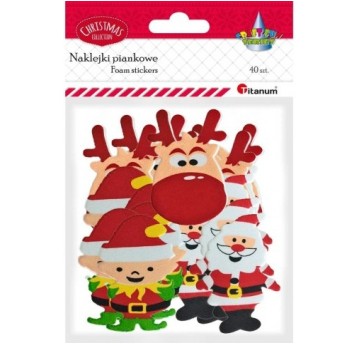 NAKLEJKI PIANKOWE ŚWIĄTECZNE