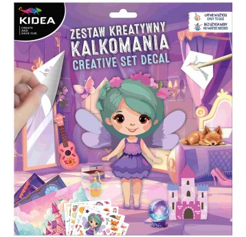 NAKLEJKI TRANSFEROWE KALKOMANIA D KIDEA