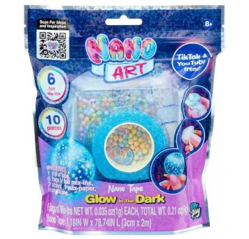 NANO ART ZESTAW ŚWIECĄCY W CIEMNOŚCI