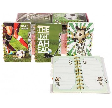 NOTES NA SPIRALI MAŁY FOOTBALL