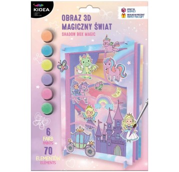 OBRAZ 3D MAGICZNY ŚWIAT KIDEA