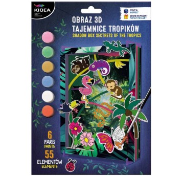 OBRAZ 3D TAJEMNICE TROPIKÓW KIDEA