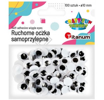 OCZY SAMOPRZYLEPNE 100 SZT. 10MM