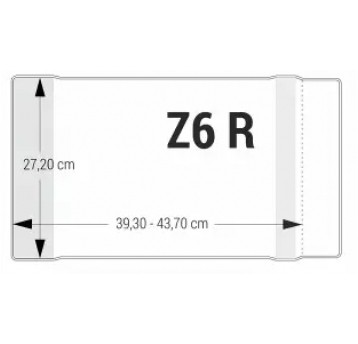 OKŁADKA Z6 REGULOWANA BEZBARWNA BIURFOL