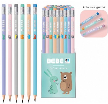 OŁÓWEK BEBE PASTEL INTERDRUK