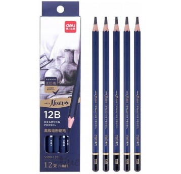 OŁÓWEK DO SZKICOWANIA 12 B NUEVO DELI