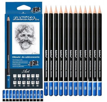 OŁÓWKI TECHNICZNE 2H-8B