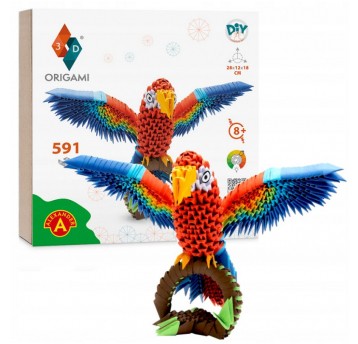 ORIGAMI 3D - PAPUGA