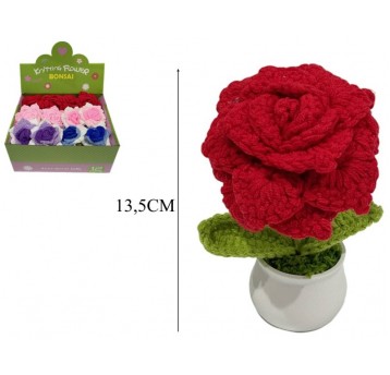 OZDOBA KWIAT MATERIAŁOWY