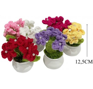 OZDOBA KWIAT MATERIAŁOWY