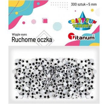 OZDOBA OCZY 5MM 300 SZT