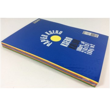 PAPIER KSERO KOLOR 160G 100ARK 5 KOL POLIGRAF