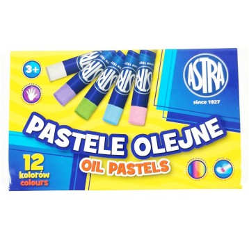 PASTELE OLEJNE 12 KOL ASTRA