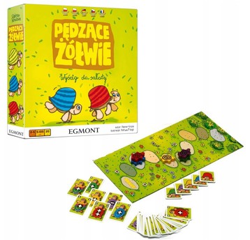 PĘDZĄCE ŻÓŁWIE GRA - EGMONT