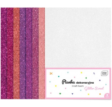 PIANKA DEKORACYJNA EVA BROKAT SWEET 8 INTERDRUK