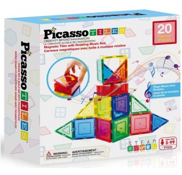 PICASSO KLOCKI MAGNETYCZNE 20 EL