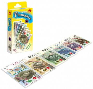 PIENIĄDZE BANKNOTY PLN KARTONIK