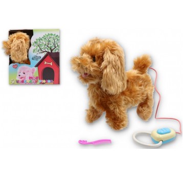 PIESEK NA SMYCZY NA BATERIE