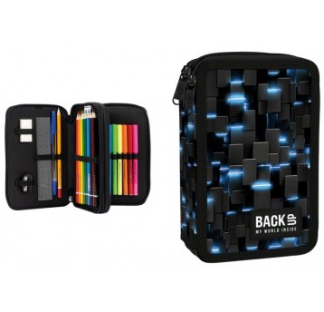 PIÓRNIK 2-KOMOROWY Z WYPOSAŻENIEM DW 58 NEON BLUE