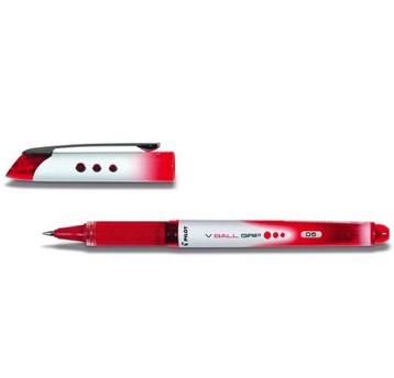 PIÓRO PILOT KULKOWE V-BALL GRIP CZERWONE