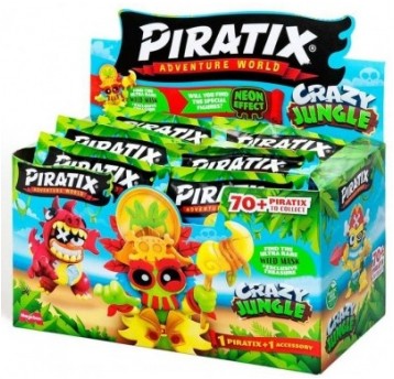 PIRATIX CRAZY JUNGLE SZASZETKA Z FIGURKĄ