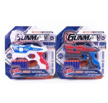 PISTOLET NA POCISKI Z PIANKI