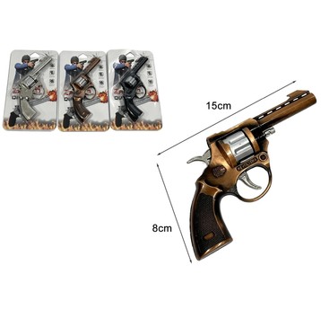 PISTOLET NA SPŁONKĘ METALOWY
