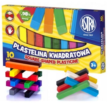 PLASTELINA 10K. KWADRATOWA ASTRA
