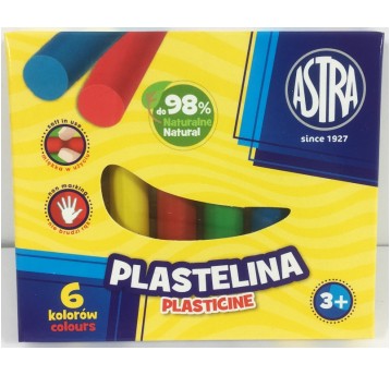 PLASTELINA 6 KOL ASTRA