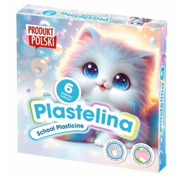 PLASTELINA 6 KOL KOTKI ASTRA