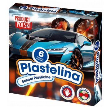 PLASTELINA 6 KOL SAMOCHODY ASTRA