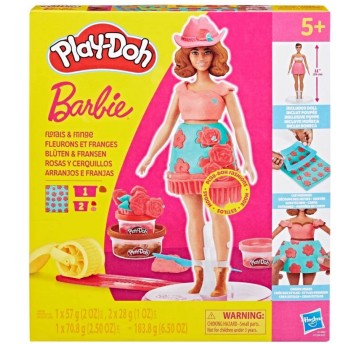 PLAY DOH BARBIE LALKA Z AKCESORIAMI