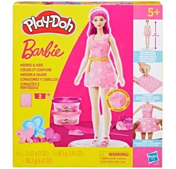 PLAY DOH BARBIE LALKA Z AKCESORIAMI