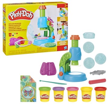 PLAY-DOH MIKROSKOP PODŚWIETLANY