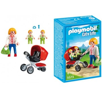 PLAYMOBIL 5573 WÓZEK DLA BLIŹNIAKÓW
